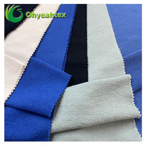 Stock <span class=keywords><strong>Lot</strong></span> poids lourd 300-350GSM 100% coton tissu éponge français pour sweats à capuche sweat-shirt - Product Image 2