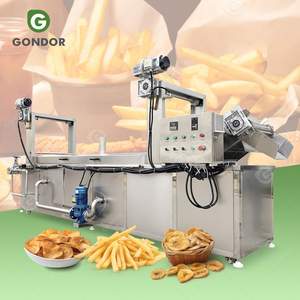 Freidora Continua para Pollo Frito Crujiente y Bocadillos de Pescado con Cacahuete en Nigeria - Product Image 1
