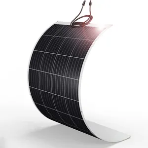HUIDA Solar 200W Portable Flexible Solar Panels ETFE 182mm Solar Supplier Solar Power Cell Renewable Energy and Green Products