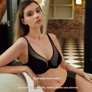 Ensemble de pantalon large et soutien-gorge sexy à taille haute, sans armatures, sans couture, respirant, en spandex/nylon, pour femmes, tenues de bureau africaines - Product Image 1