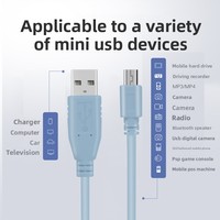 Câble de signalisation de console de contrôle industriel USB-A 5 broches avec conducteur en cuivre mini (Modèle Cab-Console-USB)