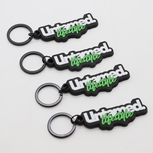 <b>Custom</b> 3D PVC Untamed Lifestyle Keychain, Soft Rubber <b>Key</b> Fob for Off-Road Clubs & Automotive Branding Accessories - Product Image 2
