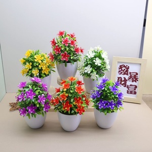 Plantas Artificiales en Maceta, Bonsái Verde, Plantas de Hierba, Adorno para Macetas, Flores para Decoración del Hogar, Jardín, Hotel, Mesa, Habitación - Product Image 2