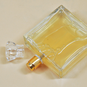 عطر عالي الجودة 85 مربع مربع من الزجاج المسطح بألوان شفافة صندوق غطاء لولبي بحجم 15 رقبة لاستخدام الناشر - Product Image 6