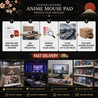 Tapis de souris de jeu Tigerwings Japan Poron OEM pour joueurs professionnels, nouveau matériau inférieur, substrat Poron, tapis de souris 21*26cm