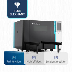 Découpeuse laser compacte 1313Q, machine de découpe laser à fibre avec table de travail mobile pour l'industrie des composants de précision - Product Image 1