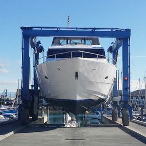 Grúa pórtico marina de 100, 200 y 300 toneladas para elevación de barcos, yates y embarcaciones, precio de fábrica, en venta - Product Image 3