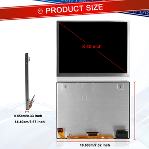 Podofo Cho Jeep Grand Cherokee/Challenger/Wrangler/La Bàn 2018-2023 8.4 Inch LCD Màn Hình Cảm Ứng Hiển Thị Uconnect Đài Phát Thanh <span class=keywords><strong>Navigation</strong></span> - Product Image 5