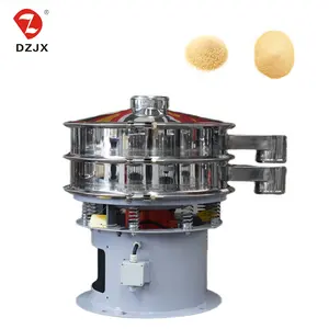 DZJX Hot Sale Kaolin Powder Vibration Sieve Honey Vibration Sifter Stainless Steel Chocolate Liquid Vibrating Screen Machine