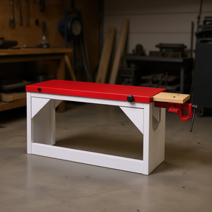 Étau d'établi avec plateau rouge et pince 5002 ZM4 - Product Image 3