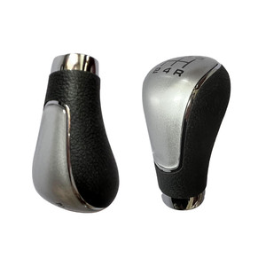 Car Gear <b>Shift</b> <b>Knob</b> Universal Aluminum Alloy Ergonomic Black Manual Automatic Transmission Replacement - Product Image 5