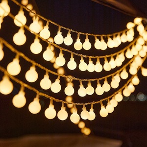 Navidad Balls LED String Fairy Garland Christmas Decorations Outdoor Wedding Party Garden Decor Holiday Light USB/<b>Battery</b> - Product Image 4