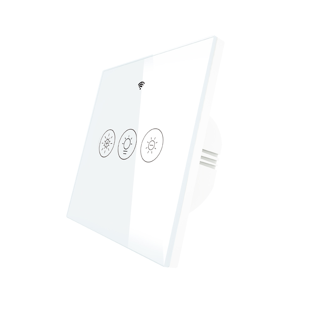 HYHIOTS Draadloze schakelaarset, RF433 lichtschakelaar, radio, 230 V draadloze zender-veiligheidsschakelaar en ontvanger-controller, 10 A, draadloze schakelaar, wandlichtschakelaar