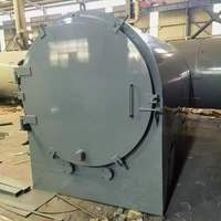 Four de carbonisation à tambour métallique à haut rendement et grande stabilité Aden, capable de traiter 10 tonnes de matières premières par jour, facile à utiliser