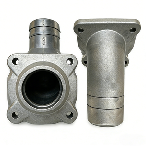 Connecteur de tuyau d'admission d'air de moteur en aluminium moulé sous pression usiné CNC sur mesure selon dessin, fabriqué au Vietnam - Product Image 2