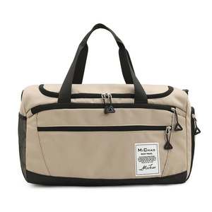 Bolsa de lona con logotipo personalizado de muestra gratis con material Oxford de diseño elegante y cierre de cremallera para viajeros - Product Image 6