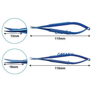 คีม conjunctival สำหรับใส่เข็ม castroviejo อุปกรณ์เกี่ยวกับจักษุวิทยา - Product Image 3