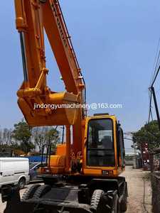 รถขุดล้อยางฮุนได 210 มือสองจากเกาหลี / รถขุดล้อยางฮุนได Robex R210w 210w-7 ขนาด 21 ตัน สำหรับขาย - Product Image 6