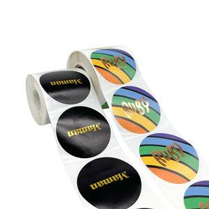 Adesivi Personalizzati con Logo all'Ingrosso, Etichette Adesive in Carta Texturizzata per Confezioni Regalo - Product Image 1