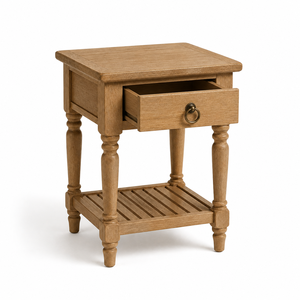 American Solid Wood Sofa <b>Bedside</b> <b>Table</b> with Phone <b>Table</b> Drawer Living Room <b>Table</b> Lamp <b>Antique</b> Luxury Customization - Product Image 3