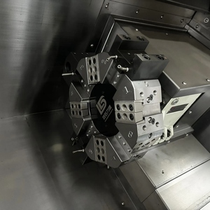 GD46-400 <span class=keywords><strong>CNC</strong></span> Máy tiện với thủy lực <span class=keywords><strong>Chuck</strong></span> và 8 trạm công cụ tháp pháo cho kim loại biến máy <span class=keywords><strong>CNC</strong></span> với tailstock - Product Image 5