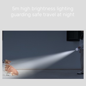 प्रोन्नति स्टॉक्ड क्वालिटी रिट्रेटेबल कुत्ते लीश 3 मीटर 5 मीटर कुत्ते सहायक उपकरण लेश कॉलर हार्नेस सेट समर्थन नेतृत्व वाली हेडलाइट - Product Image 3