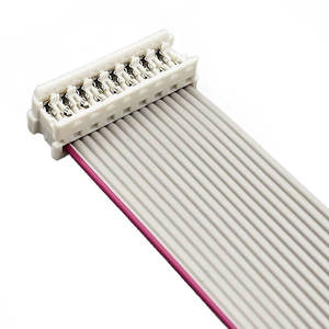Cable plano de 200 mm con conector IDC de 16 pines 90327 IDT, carcasa de terminal, conector macho y hembra, y contacto para cable plano - Product Image 2