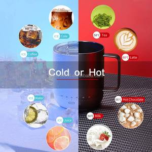 Tasse à café intelligente, 12oz, avec couvercle coulissant, contrôle de la température, autonomie de la batterie 4 à hr, Design étanche IPX7 - Product Image 4