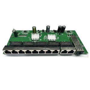 Carte PCBA de module principal de commutateur POE réseau tout Gigabit OEM 8 + 2 + 1SFP - Product Image 1