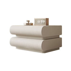 Mesita De noche redonda con iluminación blanca nórdica, mesita De noche inteligente moderna, <span class=keywords><strong>Mesillas</strong></span> De Noche, mesita De noche De lujo para dormitorio - Product Image 6