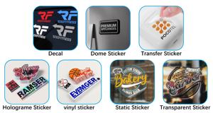 Le più vendute decalcomanie per <span class=keywords><strong>auto</strong></span> in vinile anti-uv impermeabili di dimensioni e forma personalizzate per decorativi - Product Image 3
