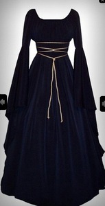 Vestido de Princesa Renacentista de Lujo para <span class=keywords><strong>Mujer</strong></span>, Estilo Medieval <span class=keywords><strong>del</strong></span> <span class=keywords><strong>Siglo</strong></span> XVIII, Largo hasta el Suelo, Talla XXXL, Nuevo, Gran Venta, Envío Directo, Ecoparty - Product Image 6