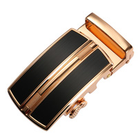 Ceinture Homme Nouvelle Tendance à Boucle Automatique en Alliage à Cliquet avec Marquage Laser pour Homme, Vente en Gros d'Usine, Stock OEM LY36-0257