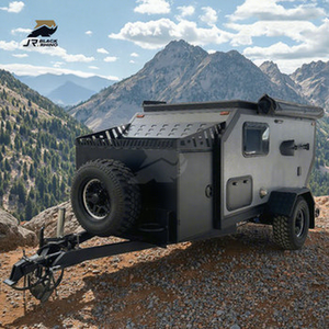 Caravane légère pour le camping, fabrication professionnelle chinoise, caravane tout-terrain, remorque de voyage avec cuisine à <span class=keywords><strong>vendre</strong></span> - Product Image 1