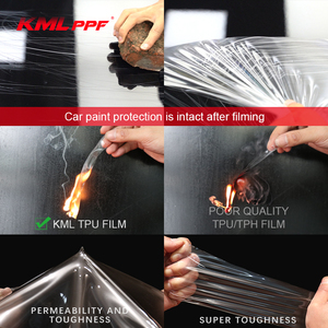 <span class=keywords><strong>Film</strong></span> de voiture en TPU coloré KML anti-rayures changement de couleur Ppf <span class=keywords><strong>Film</strong></span> d'emballage de voiture enveloppe de vinyle de voiture pour Films automobiles - Product Image 4