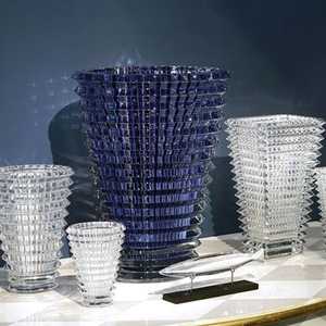 Wedding Luxury Centerpiece Tall Cone Stained Home Decor Glass Crystal <b>Vase</b> HBHP-114 Glass <b>Vase</b> <b>Small</b> HBHP-114 - Product Image 2
