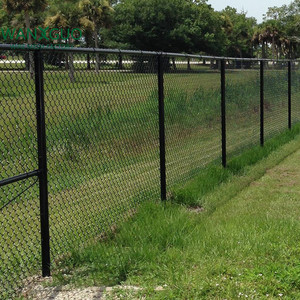 50ft CuộN PVC tráng mạ kẽm kim cương Cyclone dây lưới sử dụng Chuỗi liên kết hàng rào - Product Image 6