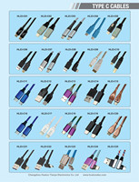 Cable USB a macho a tipo C de alta calidad Cable DE DATOS USB C de carga rápida para teléfono Android Compatible con impresora y computadora