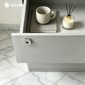 Serrure de tiroir à empreinte digitale, serrure de sécurité électronique intelligente intégrée pour armoire, classeur, armoire à chaussures, rangement - Product Image 4