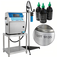 Solution de codage industrielle intégrée IPS-B600plus, imprimante jet d'encre CIJ haute vitesse, système de convoyeur, cartons en bois à 360 degrés