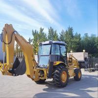 Chargeuse-pelleteuse multifonctionnelle : excavatrice et chargeuse frontale, avec moteur diesel à commande PLC pour la construction