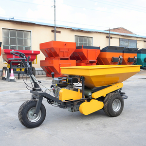 Mini esparcidor de fertilizante, esparcidor de fertilizante de rueda agrícola, aplicador de fertilizante ajustable autopropulsado - Product Image 5