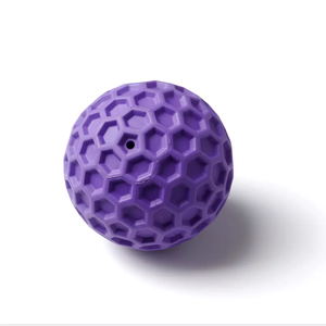 Pet oyuncaklar interaktif petek dayanıklı doğal kauçuk Pet Squeaky köpek topu oyuncak - Product Image 4