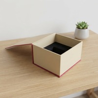 Coffret d'emballage magnétique pour cosmétiques avec mousse EVA et velours pour l'emballage de produits cosmétiques