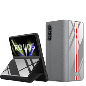 Esto es adecuado para la funda de teléfono plegable Z Fold5 con una carcasa de cristal de color contrastante. PLIEGUE <span class=keywords><strong>5</strong></span> - Product Image 1