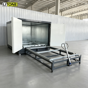 <span class=keywords><strong>Four</strong></span> de cuisson électrostatique pour revêtement en poudre avec chariot, taille personnalisée, chauffage électrique pour séchage par pulvérisation de pièces métalliques en alliage, certifié CE - Product Image 3