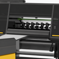 Printer DTF Otomatis Penuh 24 Inch 4 Head Epson dengan Sistem Tinta Putih Anti-Sedimentasi, Mesin Transfer Roll to Roll, Garansi 1 Tahun