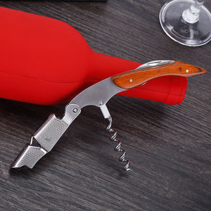 Kit d'ouvreur de bouteille de vin vin, dissolvant de liège, ensemble cadeau avec bouchon - Product Image 4