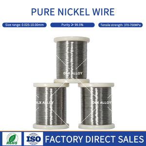 Чистый никелевый провод диаметром 1 мм длиной 5 м/16,4 фута, никелевый провод <span class=keywords><strong>99.9</strong></span>% чистоты для производства и научных экспериментов - Product Image 2