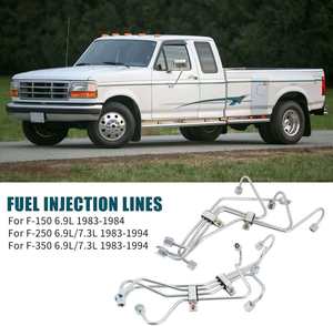 Líneas de Inyección de Combustible DE8TZ-9A555A Compatibles con Ford F150 F250 F350 Serie F 1983-1994 6.9L 7.3L <span class=keywords><strong>IDI</strong></span> Diésel, Paquete de 8 - Product Image 5
